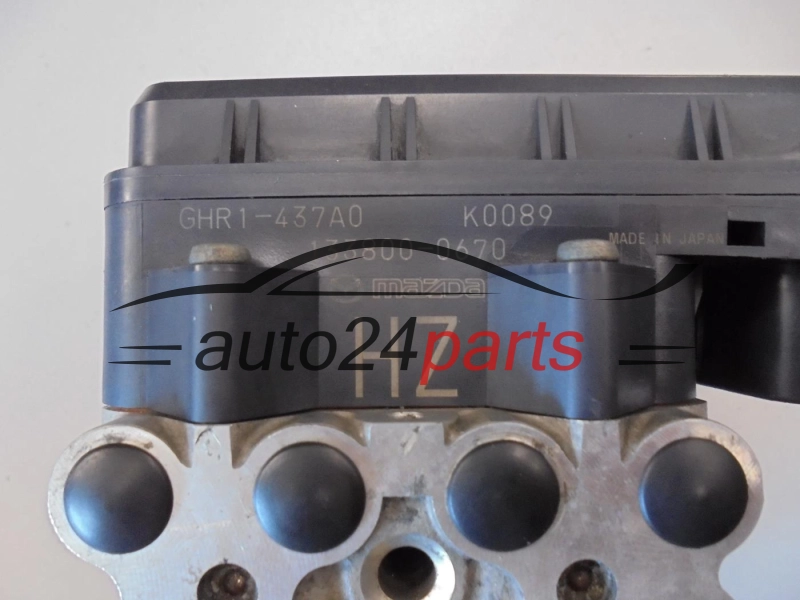 POMPA ABS I STEROWNIK MAZDA GHR1-437A0 GHR1437A0 133800-0670 1338000670