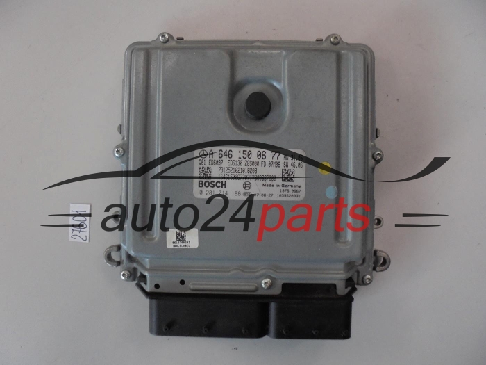 KOMPUTER STEROWNIK SILNIKA MERCEDES 2.2 CDI BOSCH 0 281 014 188, 0281014188, A6461500677, A 646 150 0677