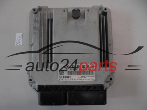 KOMPUTER STEROWNIK SILNIKA VOLKSWAGEN 0281015314 03L906022HR EDC17CP14