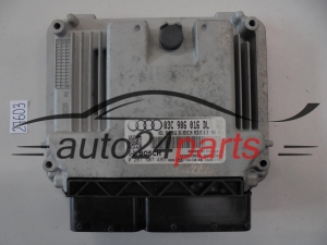 komputer sterownik silnika AUDI VW 0261S07495 03C906016DL MED17.5.5 - 27603
