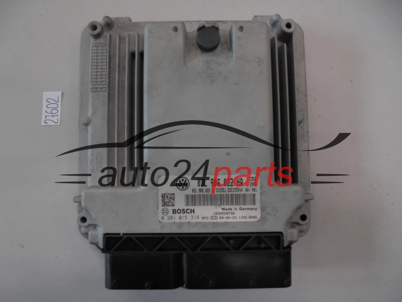 VOLKSWAGEN 0281015314 03L906022HR EDC17CP14