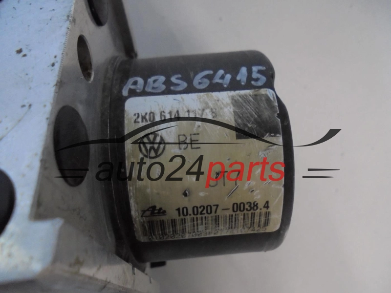 ABS VOLKSWAGEN CADDY ATE 2K0 614 117 B, 2K0614117B, 10.0207-0038.4, 10020700384, 2K0 907 379 B, 2K0907379B, 10.0970-0312.3, 10097003123