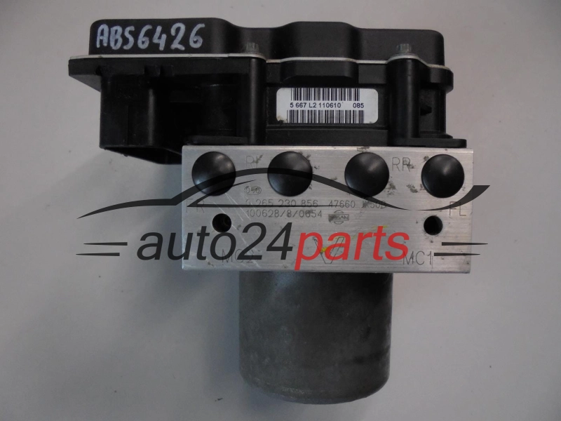 POMPA ABS I STEROWNIK NISSAN 0265230856 47660JX50B 0265951301