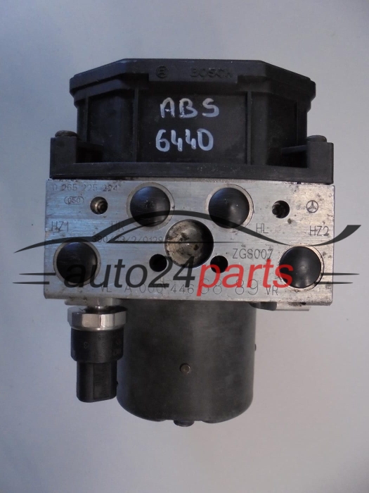 ABS MERCEDES SPRINTER BOSCH 0 265 225 224, 0265225224, A 000 446 68 89, A0004466889, 0 265 950 098, 0265950098
