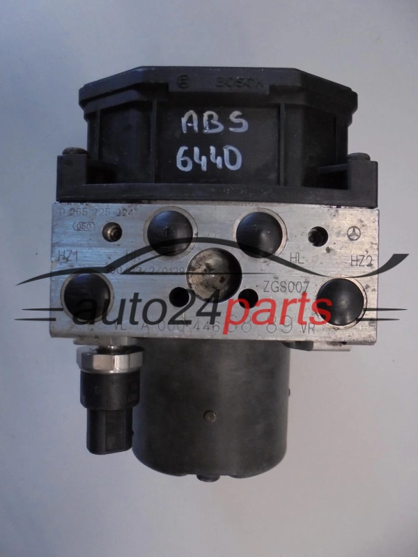 ABS MERCEDES SPRINTER BOSCH 0 265 225 224, 0265225224, A 000 446 68 89, A0004466889, 0 265 950 098, 0265950098