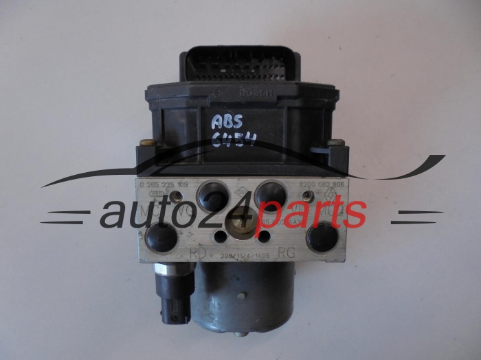 POMPA ABS I STEROWNIK RENAULT 0265225109 8200082806 0265950047