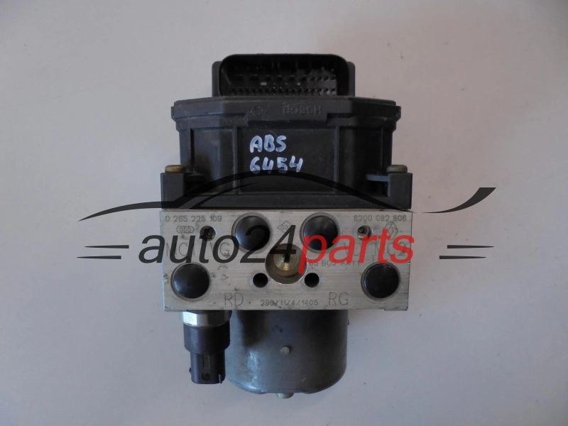 POMPA ABS I STEROWNIK RENAULT 0265225109 8200082806 0265950047