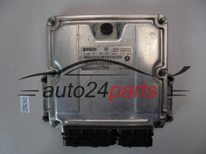 KOMPUTER STEROWNIK SILNIKA JEEP GRAND CHEROKEE 2.7 CRD BOSCH 0 281 011 409, 0281011409, P56044679AA