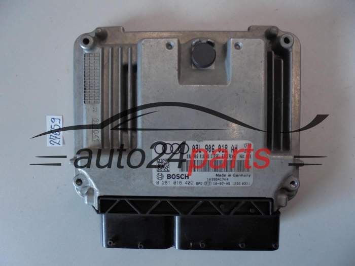 Calculateur moteur Audi 0281016402 03L906018AH EDC17C46
