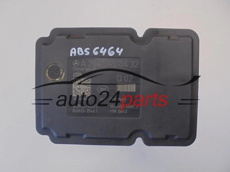 ABS POMPA I STEROWNIK MERCEDES BENZ A0064312312, 10.0212-0095.4, 10021200954, A2045454432