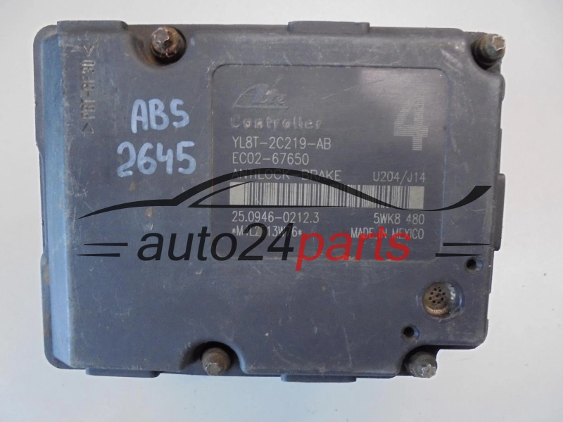 POMPA ABS I STEROWNIK FORD MAZDA 25.0204-0703.3 25020407033 YL8T-2C219-AB YL8T2C219AB