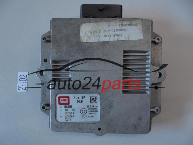 Komputer sterownik LPG Chevrolet DE815033
