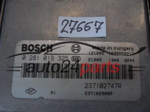 RENAULT 0281019325 237102747R