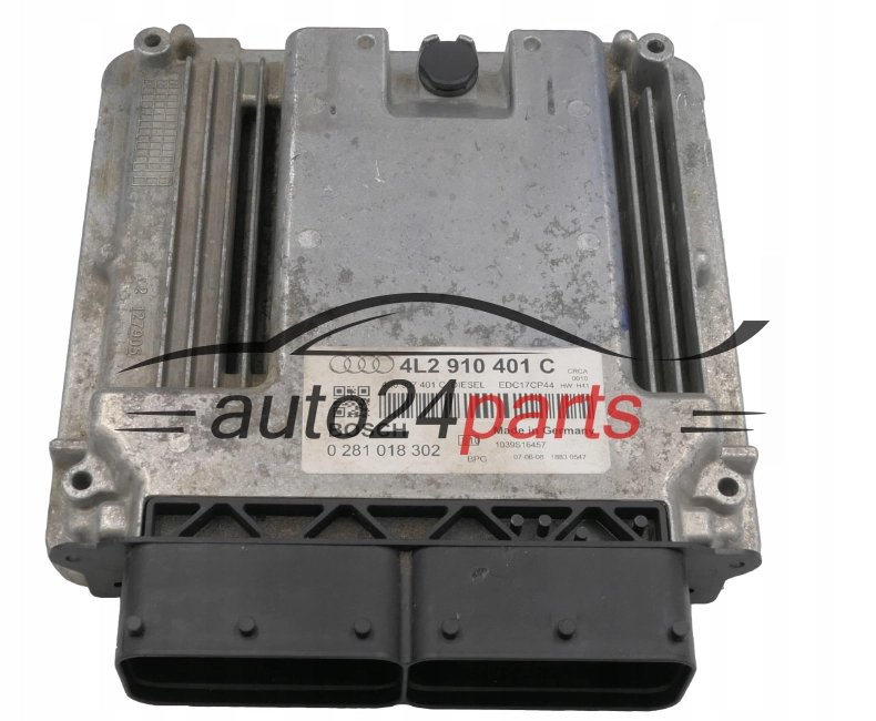 VIRGIN KOMPUTER STEROWNIK SILNIKA AUDI Q7 0281018302 4L2910401C EDC17CP44