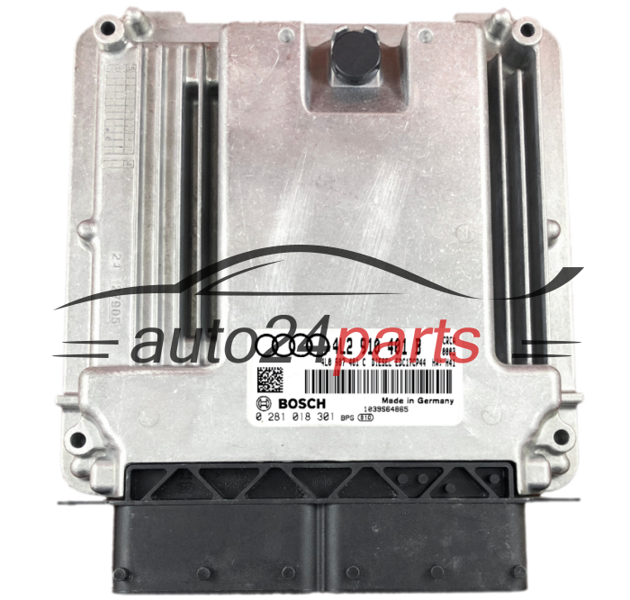 VIRGIN KOMPUTER STEROWNIK SILNIKA AUDI Q7 0281018301 4L2910401B EDC17CP44