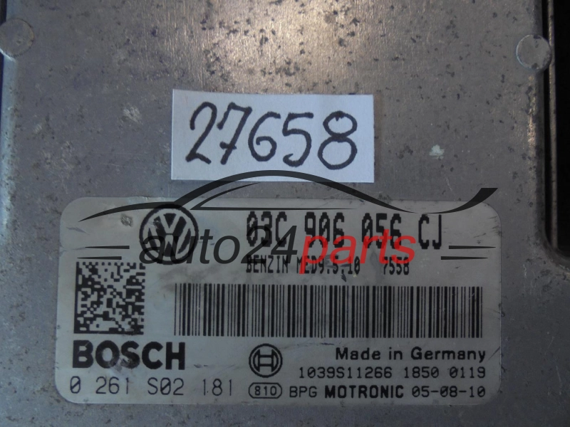 VOLKSWAGEN 0261S02181 03C906056CJ MED9.5.10