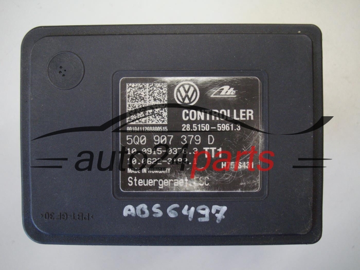 Pompe ABS et calculateur AUDI VOLKSWAGEN 5Q0614517C, 10.0220-0187.4, 10022001874, 5Q0907379D