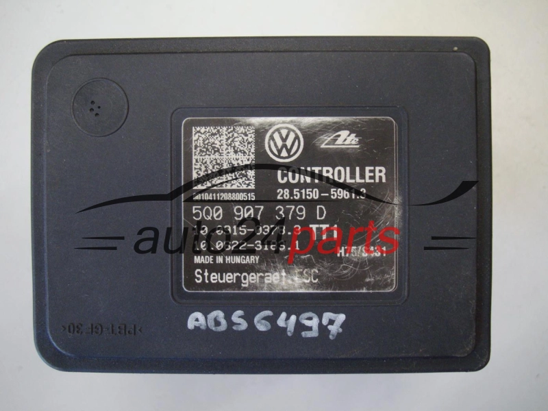 ABS POMPA I STEROWNIK AUDI VOLKSWAGEN 5Q0614517C, 10.0220-0187.4, 10022001874, 5Q0907379D