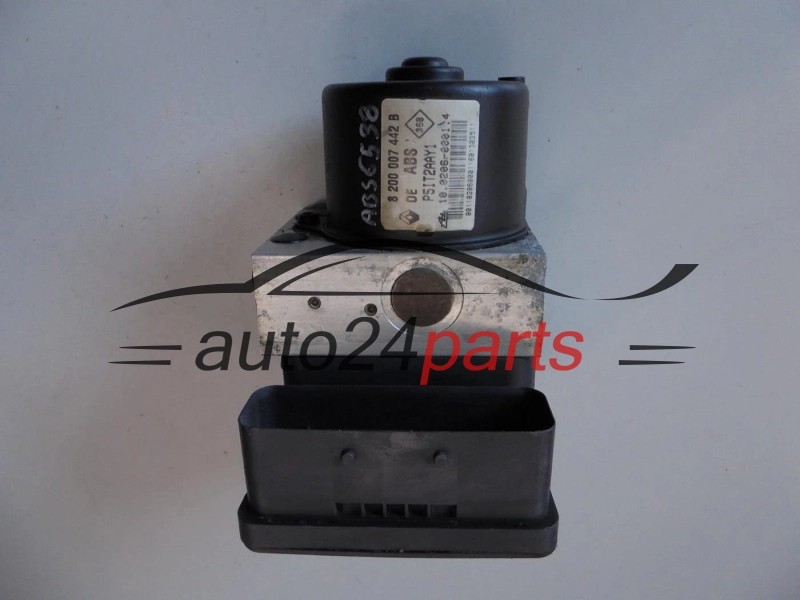 ABS POMPA I STEROWNIK RENAULT LAGUNA 8200007442B, ATE 10.0206-0001.4, 10020600014, P5IT2AAY1, 10.0960-1404.3, 10096014043