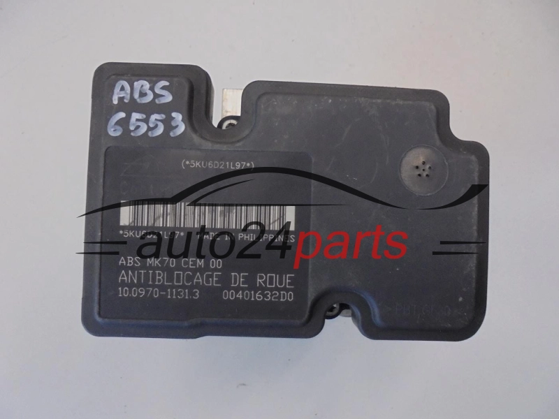 ABS POMPA I STEROWNIK PEUGEOT 9661691580, 10.0207-0076.4, 10020700764, 10.0970-1131.3, 10097011313