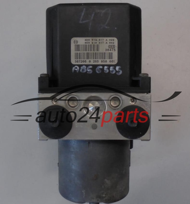 Bomba ABS y centralita AUDI 0265225133 4E0614517A 0265950061