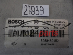 Sterownik silnika RENAULT 0281012997 8200462452 - 27839