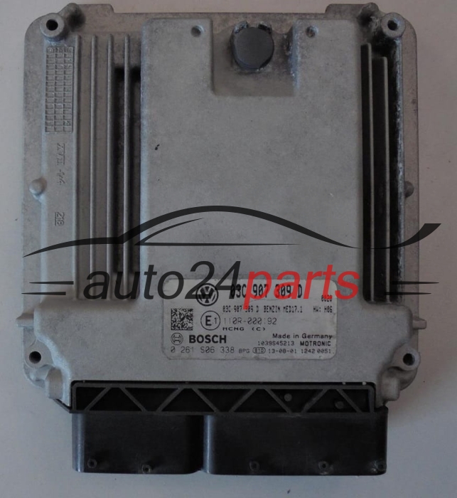 VOLKSWAGEN PASSAT, BOSCH 0 261 S06 338, BOSCH 0261S06338, 03C 907 309 D, 03C907309D, MED17.1