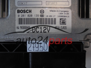 Sterownik silnika MITSUBISHI BOSCH 0281020139 MK666049 -