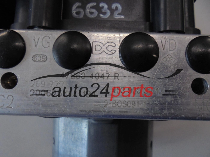 POMPA ABS I STEROWNIK RENAULT 0265295494 476604047R A4539003910 0265956963