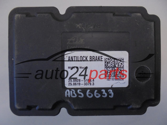 ABS POMPA I STEROWNIK CHRYSLER P68076996AB, 25.0212-1623.4, 25021216234, 25.0928-5189.4, 25092851894