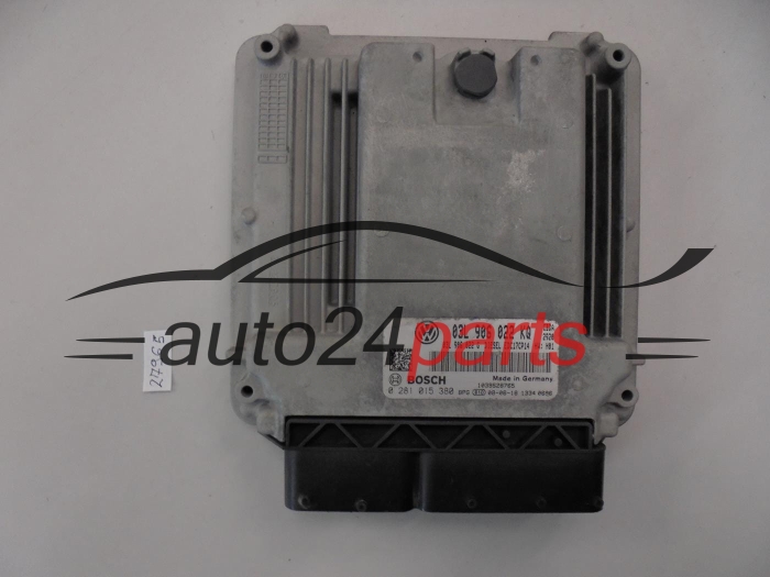 KOMPUTER STEROWNIK SILNIKA VOLKSWAGEN 0281015380 03L906022KQ EDC17CP14