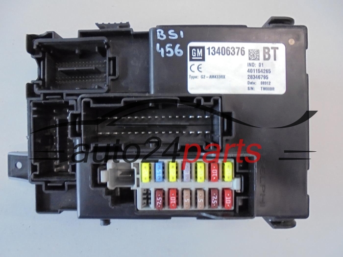 CENTRALKA MODUL BSI OPEL MERIVA B 13406376 BT