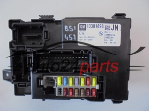 KOMFORTSTEUERGERÄT BSI OPEL MERIVA B 13381898 JN