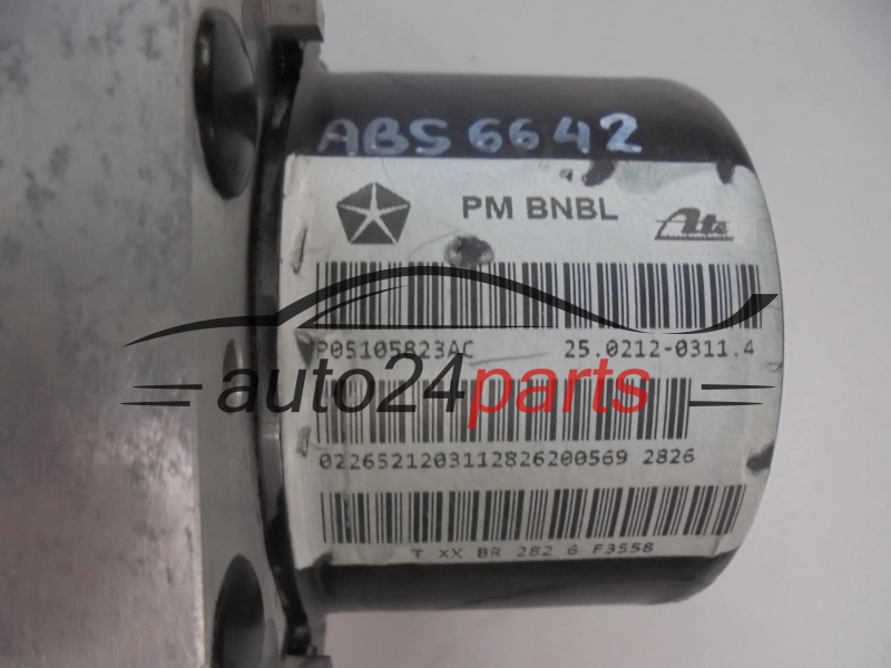 POMPA ABS I STEROWNIK DODGE P05105823AC 25021203114 25.0212-0311.4