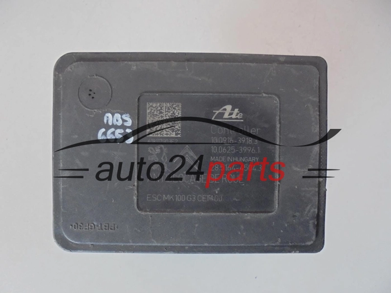 POMPA ABS I STEROWNIK PEUGEOT 9826857180 10091639183 10.0916-3918.3