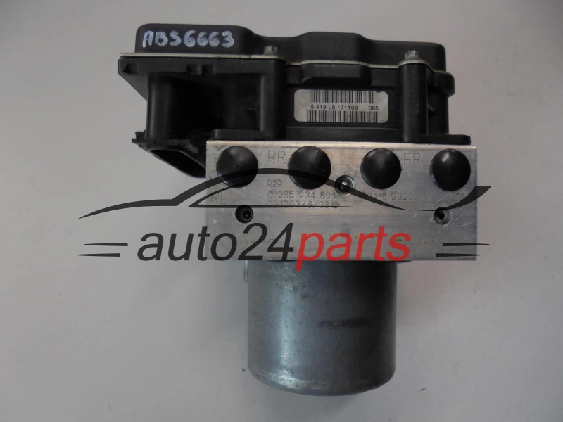 POMPA ABS I STEROWNIK IVECO 0265234521 504182320 0265950629
