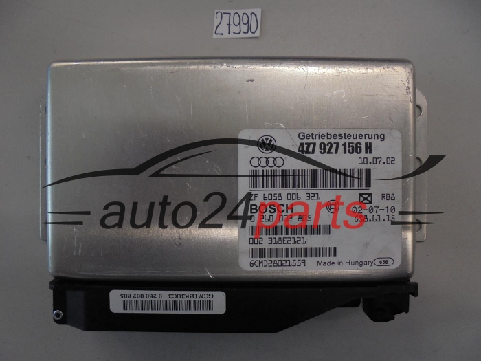 STEROWNIK SKRZYNI AUTOMATYCZNEJ AUDI BOSCH 0 260 002 805, 0260002805, 4Z7 927 156 H, 4Z7927156H