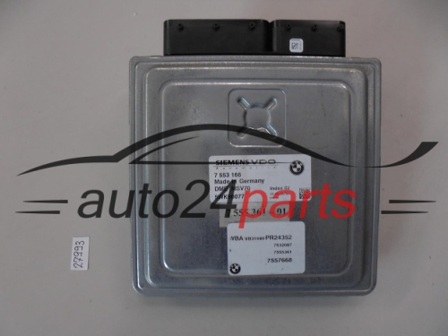 KOMPUTER STEROWNIK SILNIKA BMW E90, 330I 2.2, SIEMENS 5WK90077, 7 553 166, 7553166, DME MSV70, DMEMSV70