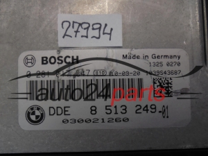KOMPUTER STEROWNIK SILNIKA BMW 0281017647 8513249