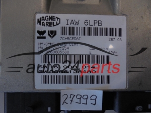 KOMPUTER STEROWNIK SILNIKA PEUGEOT IAW 6LPB IAW6LPB 9666128480