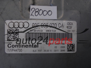 KOMPUTER STEROWNIK SILNIKA AUDI 03F906070CA 5WP44795