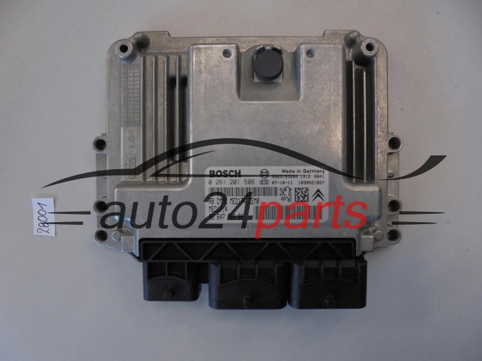KOMPUTER STEROWNIK SILNIKA PEUGEOT 0261201506 9664738580