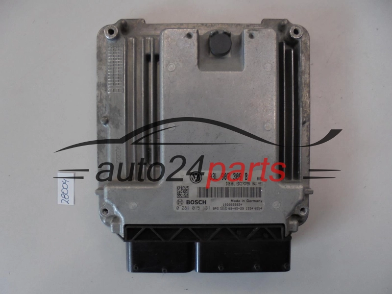 KOMPUTER STEROWNIK SILNIKA VW VOLKSWAGEN PASSAT 2.0 TDI 03L907309B, 03L 907 309 B, BOSCH 0281015131, 0 281 015 131 DIESEL EDC17CP20