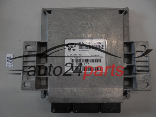KOMPUTER STEROWNIK SILNIKA PEUGEOT 406 2.0 IAW48P2309, IAW48P2.309, IAW 48P2.309, HW9644955480, HW 9644955480, 16588004, 16.588.004, SW9650329980, SW 9650329980, 16572044, 16.572.044
