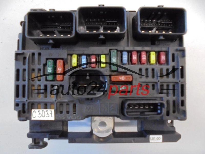 CENTRALKA MODUL STEROWNIK KOMFORTU PEUGEOT 307 SIEMENS S118983001J, 9656086080 BSM-L01-00