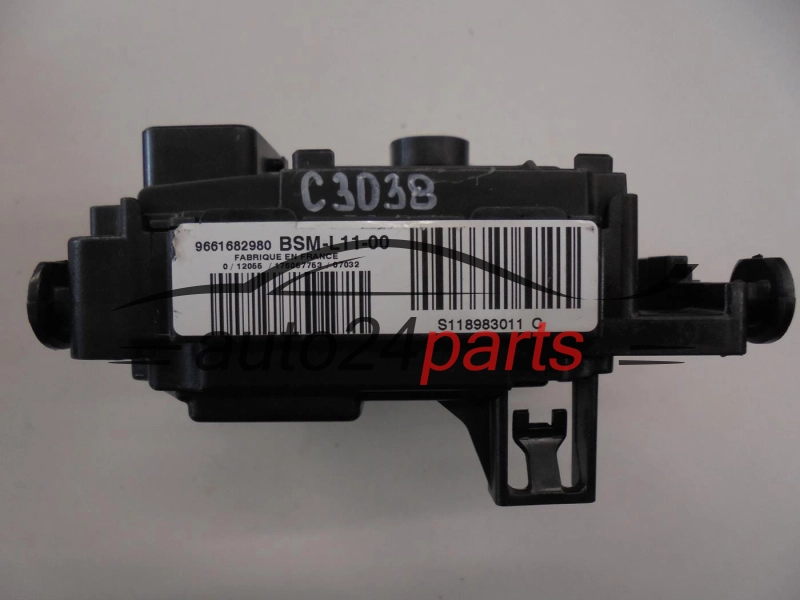 CENTRALKA MODUL STEROWNIK BSM CITROEN PEUGEOT 9661682980, S118983011C, BSM-L11-00
