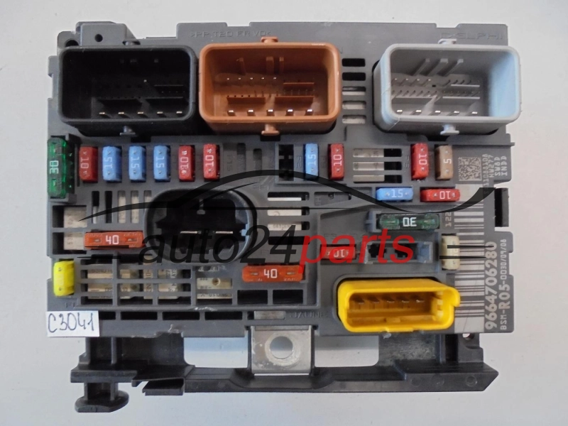 CENTRALKA MODUL CITROEN PEUGEOT 9664706280 BSM-R05