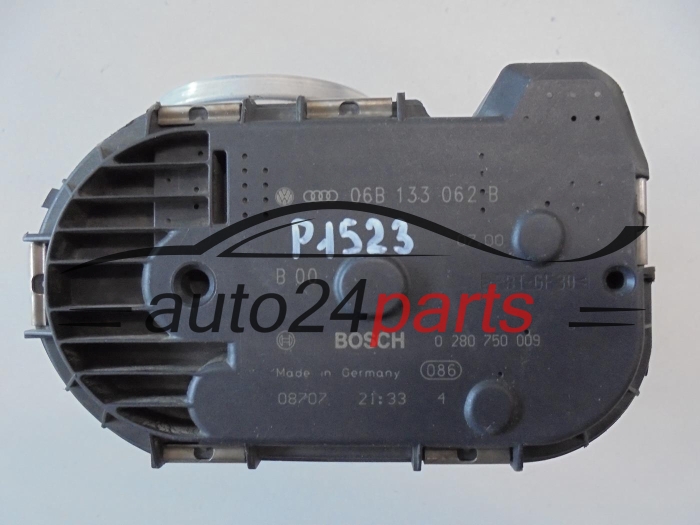 Cuerpo de mariposa Audi Volkswagen 0280750009 06B133062B