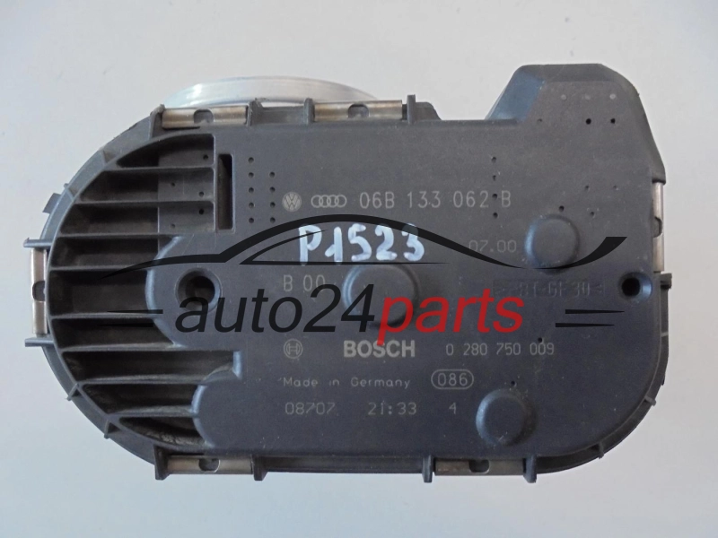 PRZEPUSTNICA POWIETRZA AUDI VOLKSWAGEN BOSCH 0 280 750 009, 0280750009, 06B 133 062 B, 06B133062B