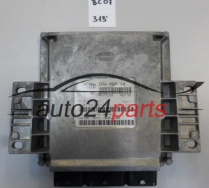 KOMPUTER STEROWNIK SILNIKA CITROEN PEUGEOT Magneti Marelli IAW 48P.10, IAW48P10, HW 16405014, 9634496280, SW 16375044, 9637138580 - 